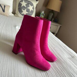 Sugar brand pink suede boots